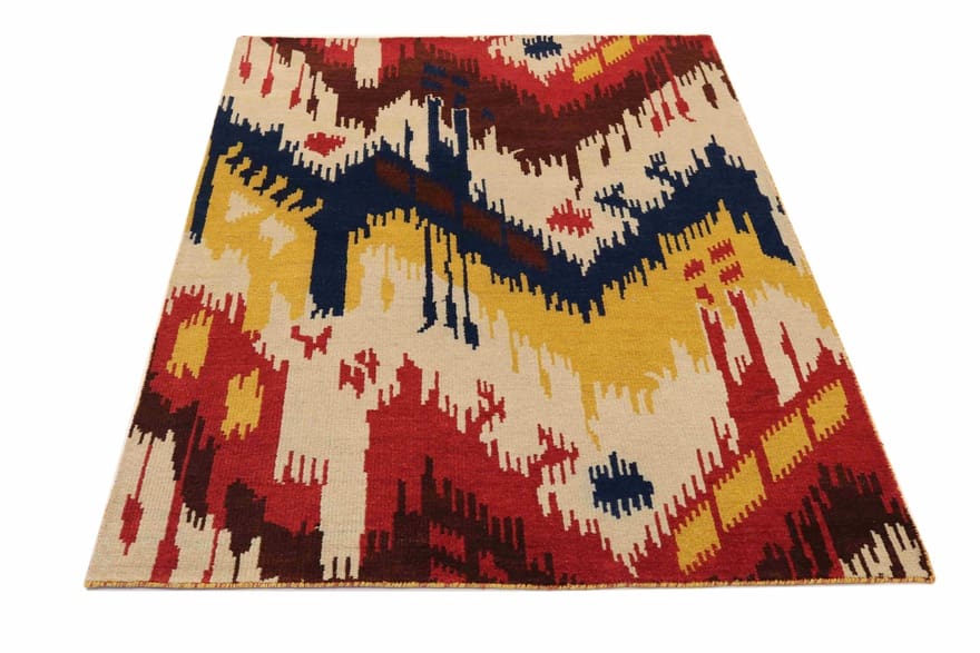 Orientteppich 235 × 165 cm aus Wolle, handgeknüpft