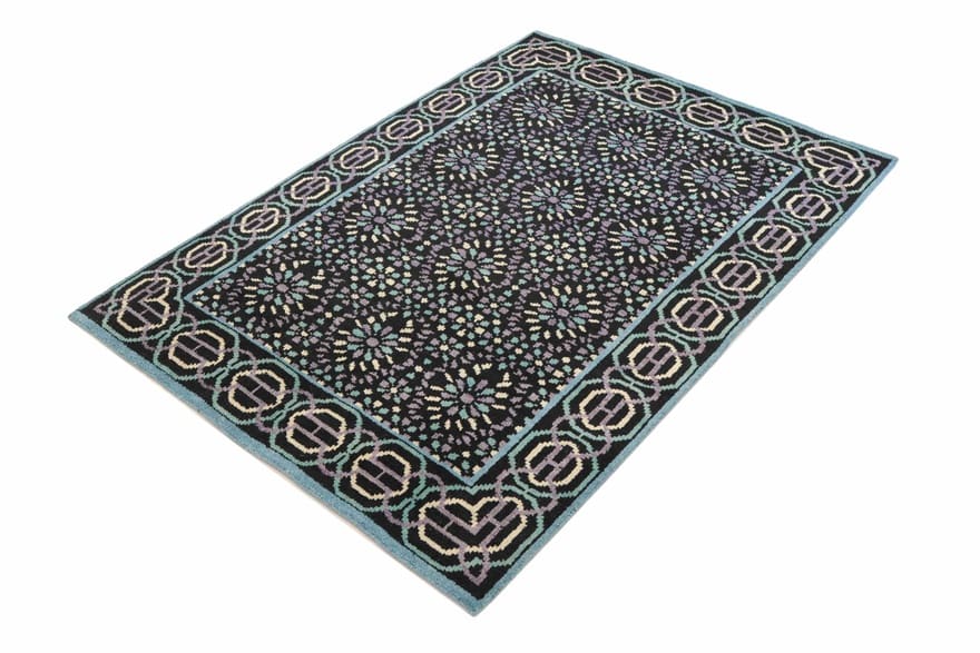 Orientteppich 233 × 166 cm aus Wolle, handgeknüpft
