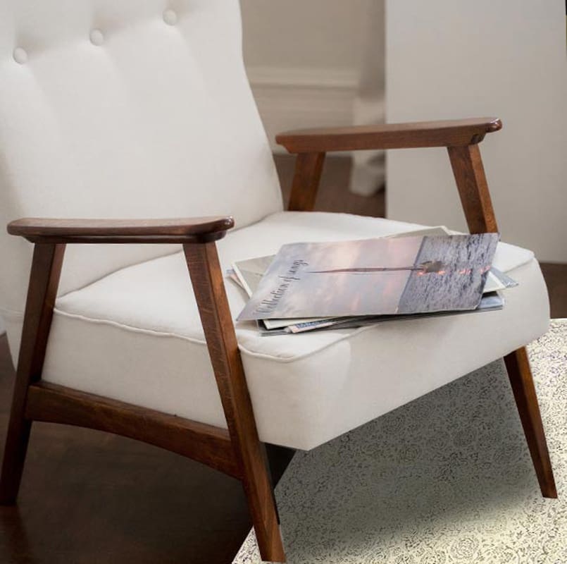 modern-lotus-orientteppich-309x245-cm-handgeknupft-orientalisches-design-1 Orientteppich 307 × 244 cm aus Wolle, handgeknüpft