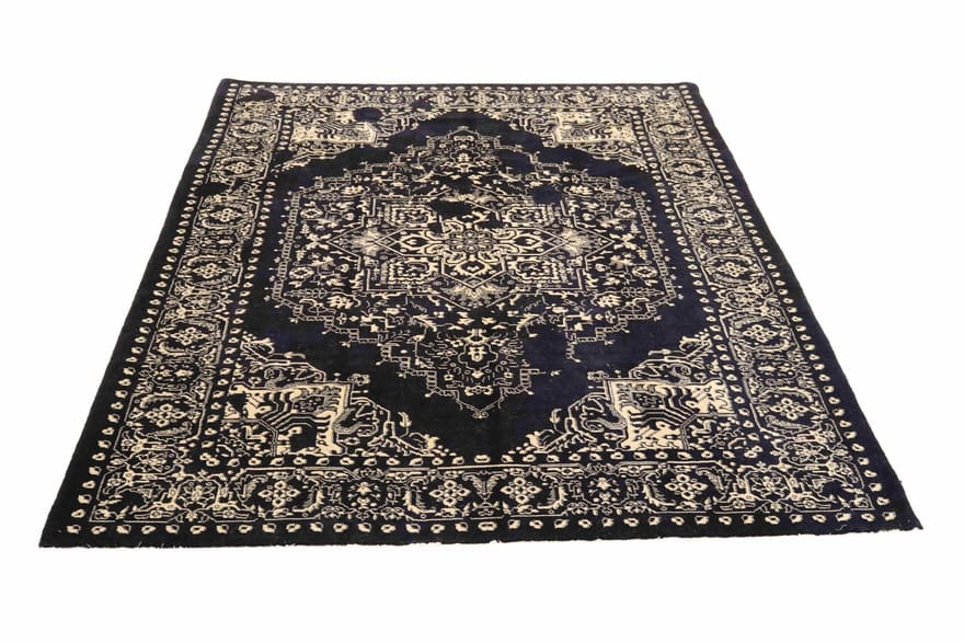 Handgeknüpfter Orientteppich, 302 × 206 cm, Wolle
