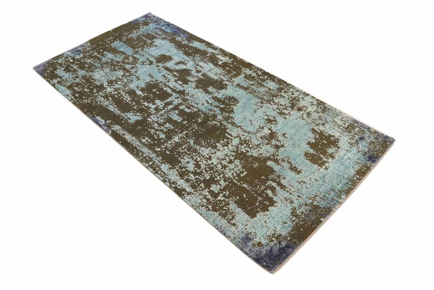 Orientteppich 276 × 133 cm aus Wolle, handgeknüpft