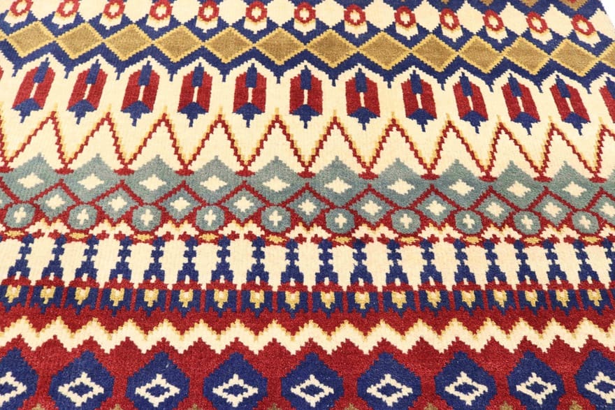 Handgeknüpfter Orientteppich, 239 × 177 cm, Wolle