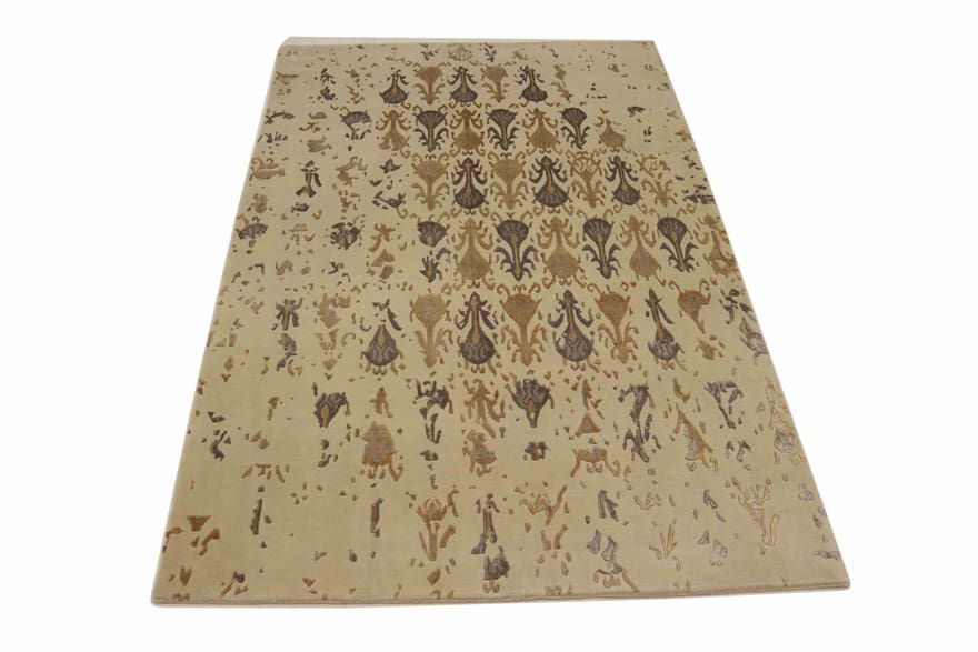 Handgeknüpfter Nepal Orientteppich, 241 × 153 cm, Wolle