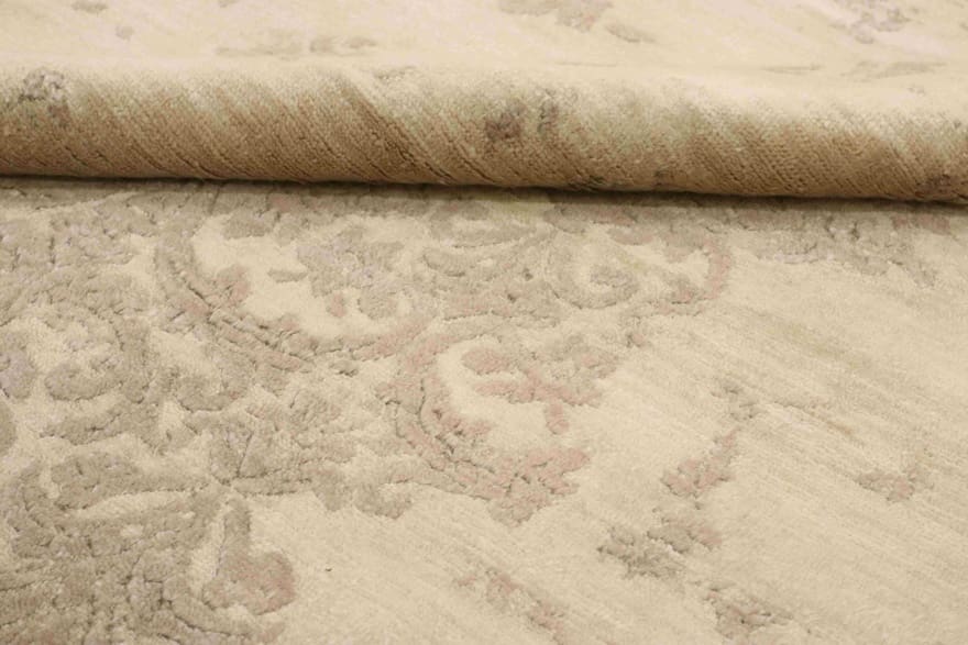 modern-lotus-teppich-238x171-cm-modernes-design-handgeknupft-4 Orientteppich 236 × 170 cm aus Wolle, handgeknüpft