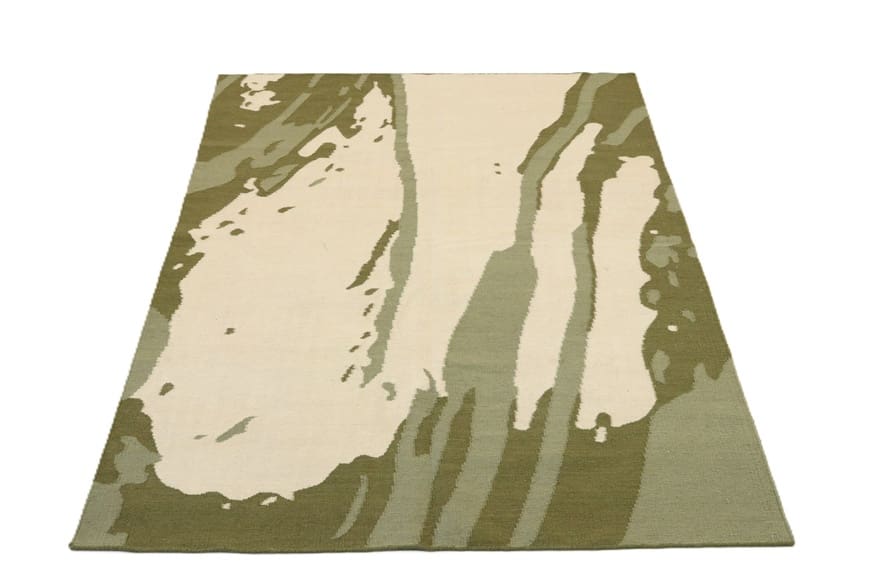 handgewebter-rugeast-kelim-teppich-228x159-cm-geometrisches-muster-1 Kelim Perserteppich 226 × 158 cm aus Wolle, handgewebt