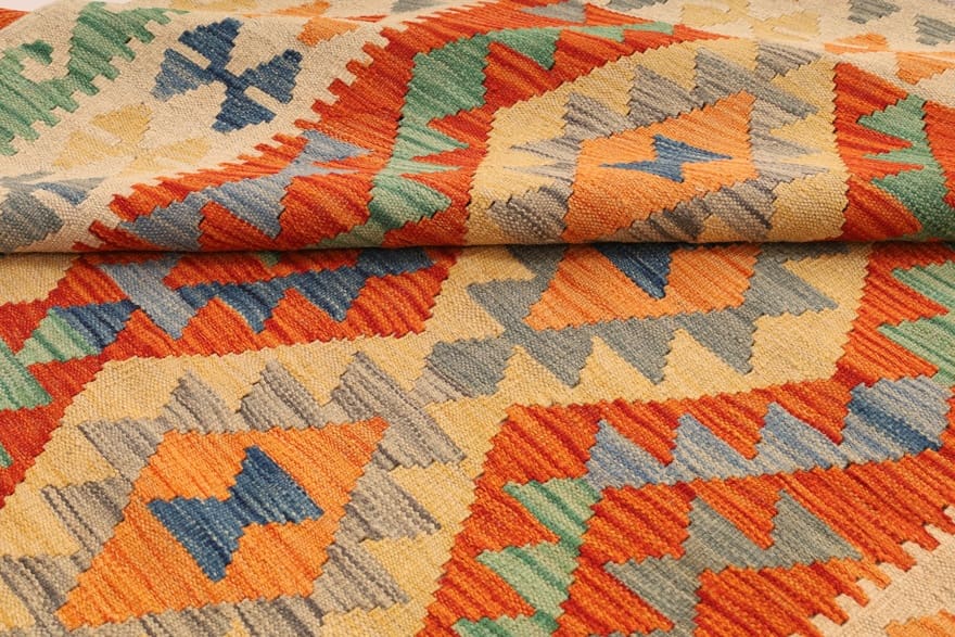 Kelim aus Afghanistan, 198 × 151 cm