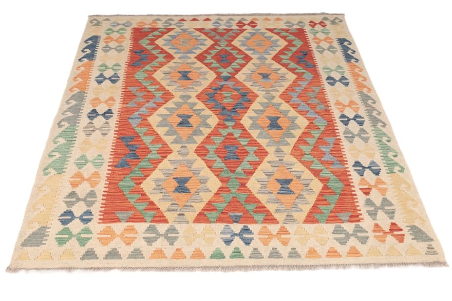 Kelim aus Afghanistan, 198 × 151 cm