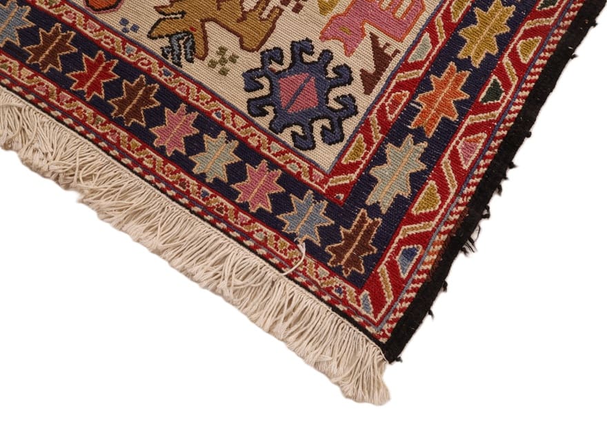 Kelim Perserteppich aus Iran, 266 × 88 cm