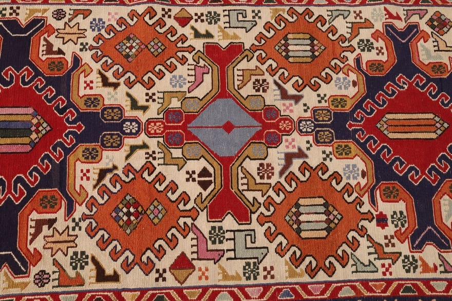 Kelim Perserteppich aus Iran, 266 × 88 cm