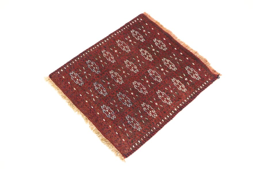Handgewebter Kelim Perserteppich, 65 × 56 cm, Wolle