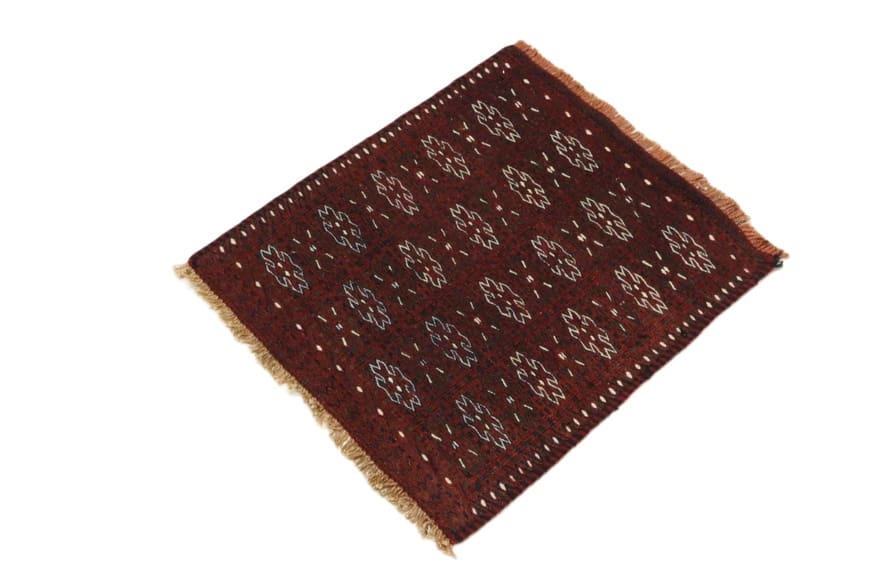 Handgewebter Kelim Perserteppich, 65 × 56 cm, Wolle