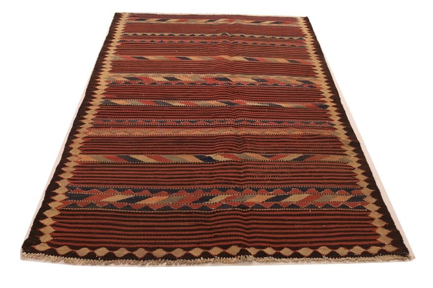 Kelim Perserteppich aus Iran, 233 × 141 cm