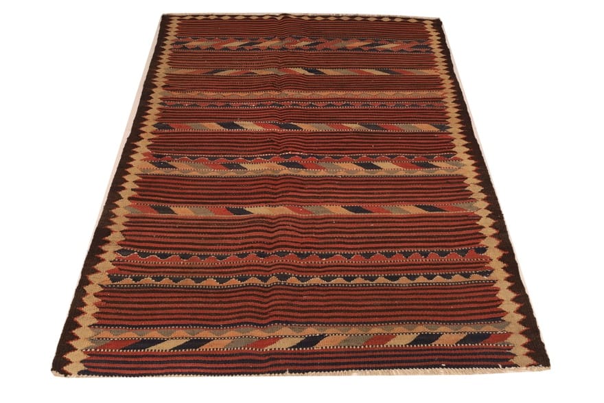 Kelim Perserteppich aus Iran, 233 × 141 cm