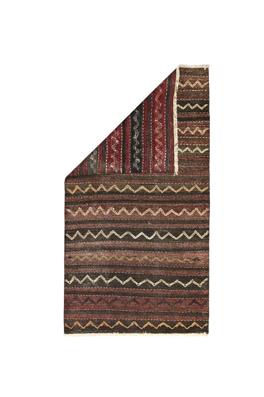 Kelim Perserteppich 238 × 123 cm aus Wolle, handgewebt