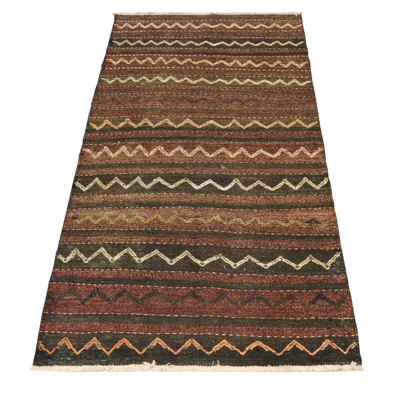 Kelim Perserteppich 238 × 123 cm aus Wolle, handgewebt