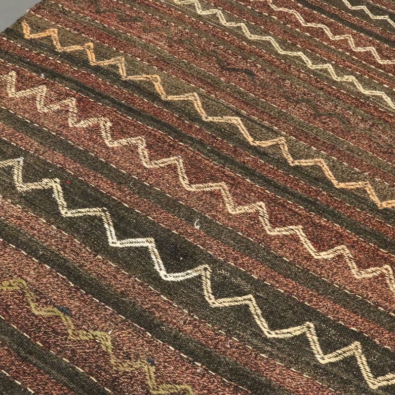 Kelim Perserteppich 238 × 123 cm aus Wolle, handgewebt