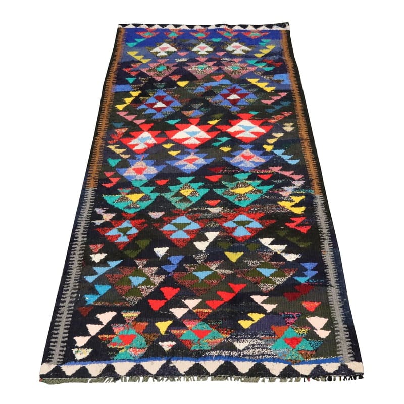 Kelim Perserteppich 266 × 130 cm aus Wolle, handgewebt
