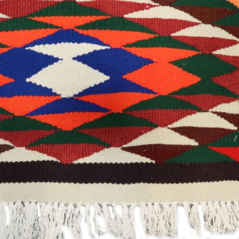 Kerman Kelim Perserteppich aus Iran, 111 × 54 cm