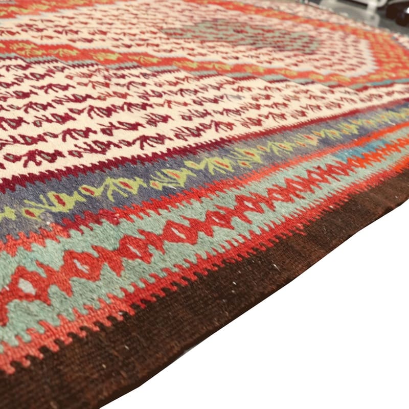 Kelim Perserteppich aus Iran, 235 × 118 cm