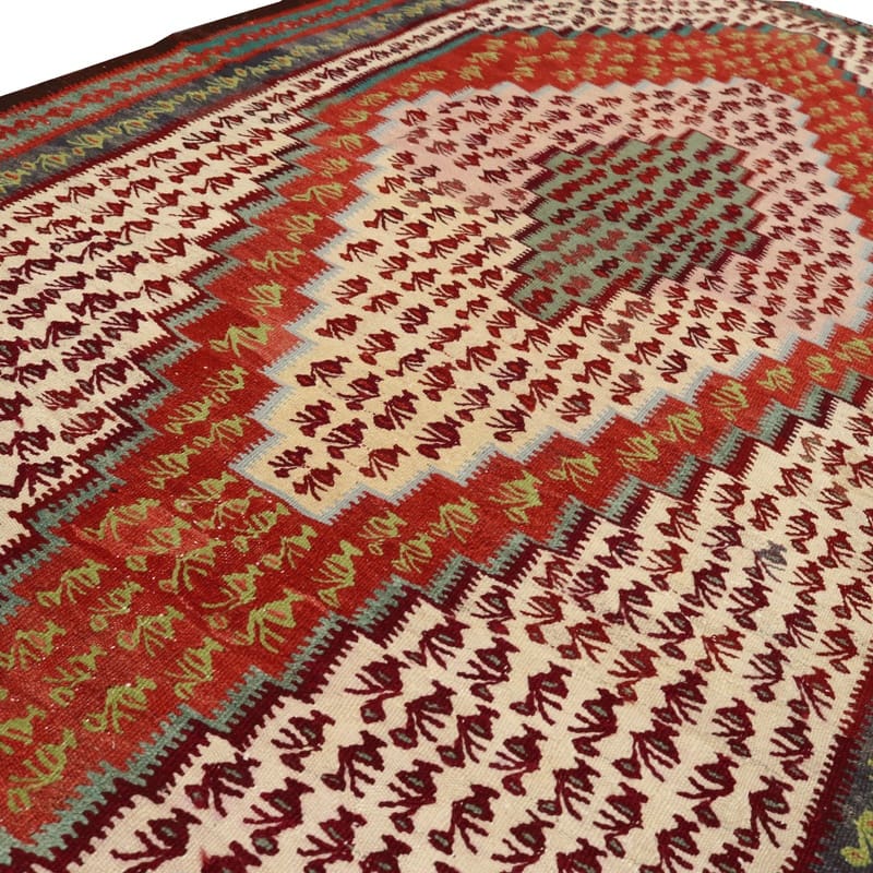 Kelim Perserteppich aus Iran, 235 × 118 cm