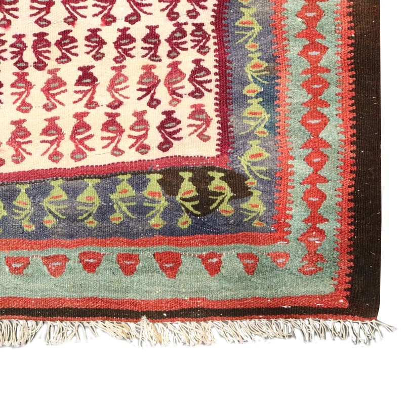 Kelim Perserteppich aus Iran, 235 × 118 cm