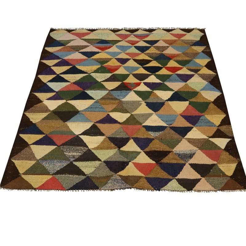 Kelim Perserteppich 196 × 171 cm aus Wolle, handgewebt