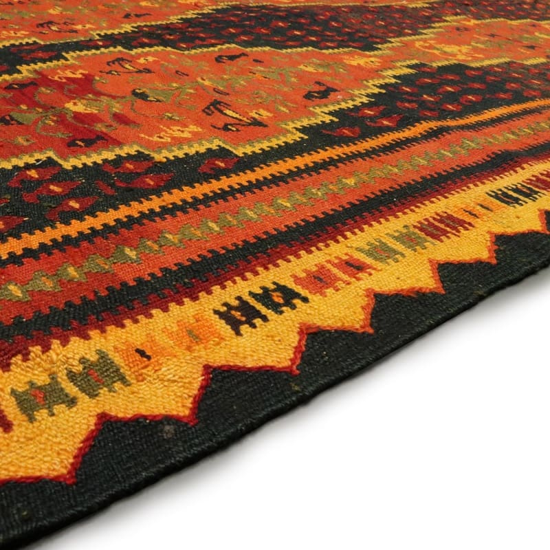 Kelim Perserteppich 278 × 125 cm aus Wolle, handgewebt
