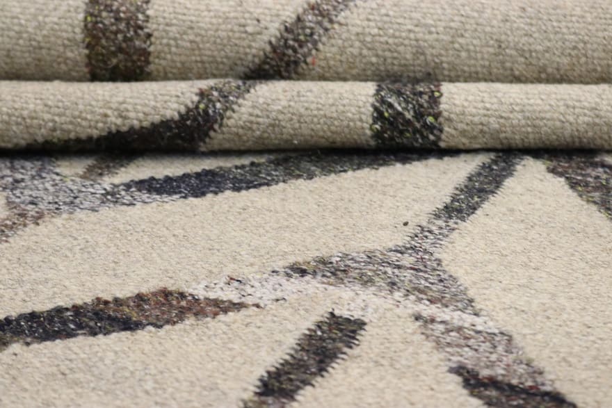 kelim-teppich-234-x-165-cm-handgewebt-tradition-aus-dem-orient-1 Kelim aus Indien, 232 × 164 cm