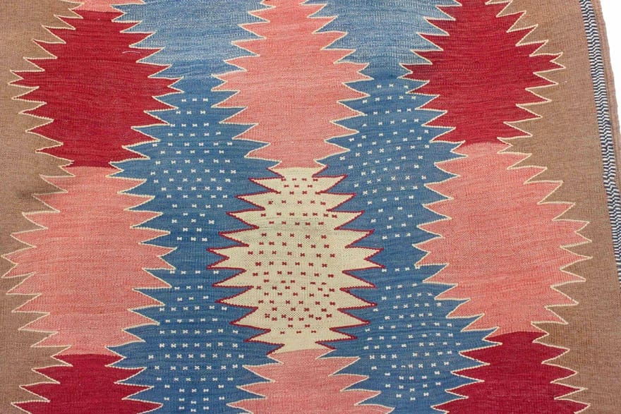 Kelim Perserteppich aus Iran, 237 × 128 cm