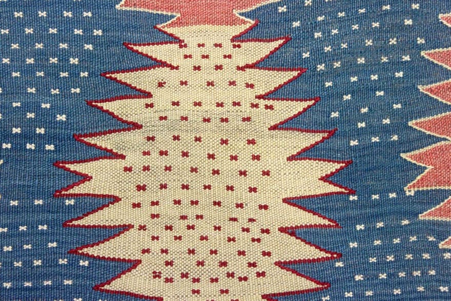 Kelim Perserteppich aus Iran, 237 × 128 cm