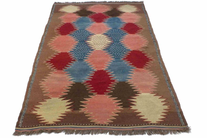 Kelim Perserteppich aus Iran, 237 × 128 cm