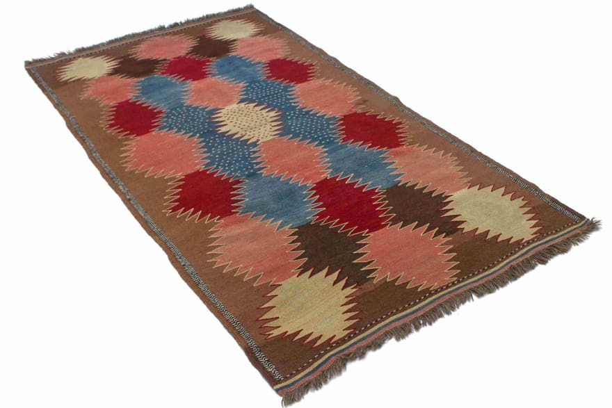 Kelim Perserteppich aus Iran, 237 × 128 cm