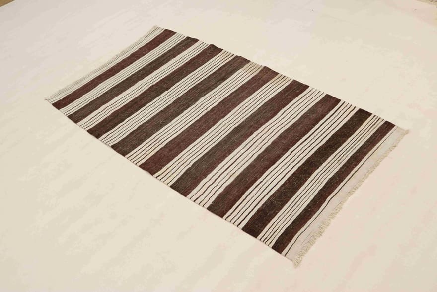 Handgewebter Kelim Perserteppich 215 × 124 cm