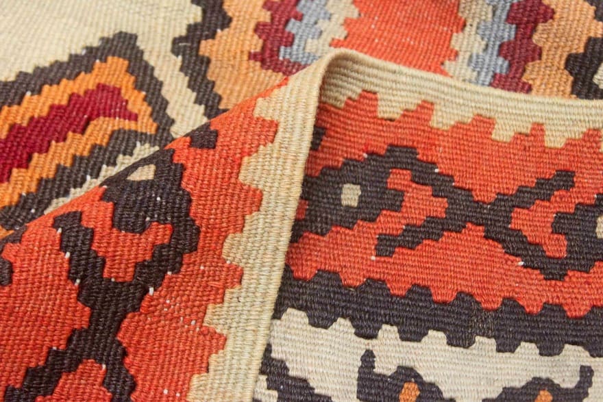 Kelim Perserteppich aus Iran, 283 × 151 cm
