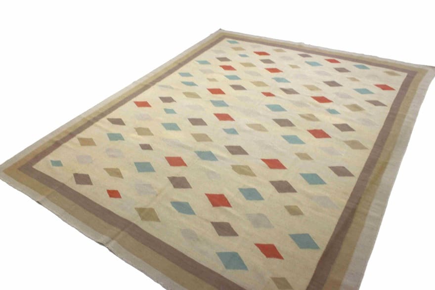 kelim-afghan-carpet-292x231-traditioneller-orientteppich-handgewebt-4 Kelim 290 × 230 cm aus Wolle, handgewebt