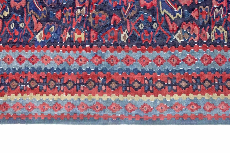 Antiker Kelim Perserteppich aus Iran, 180 × 112 cm