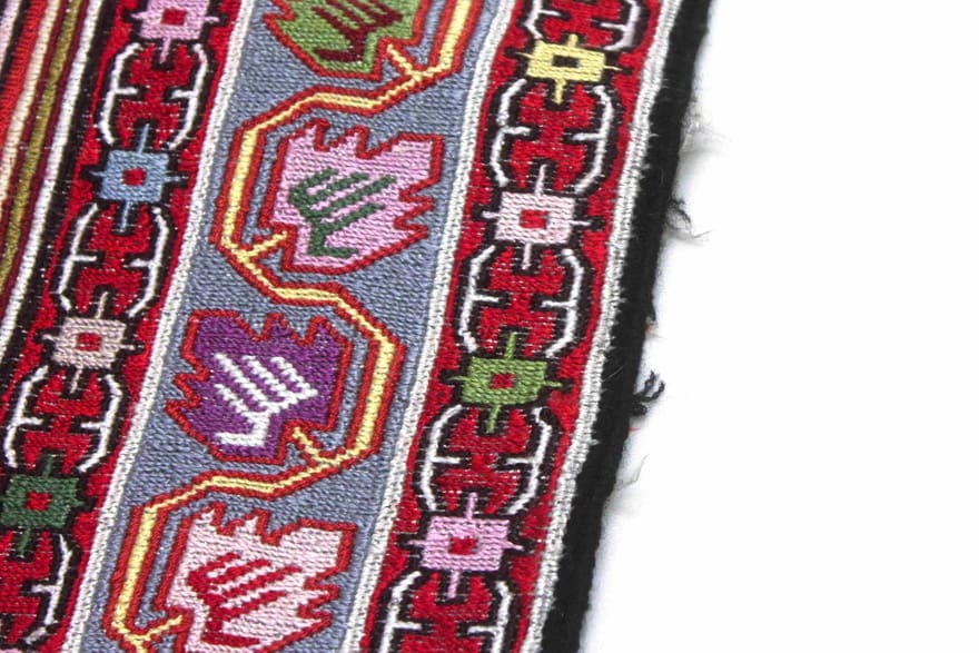 Handgewebter Kelim Perserteppich 142 × 98 cm