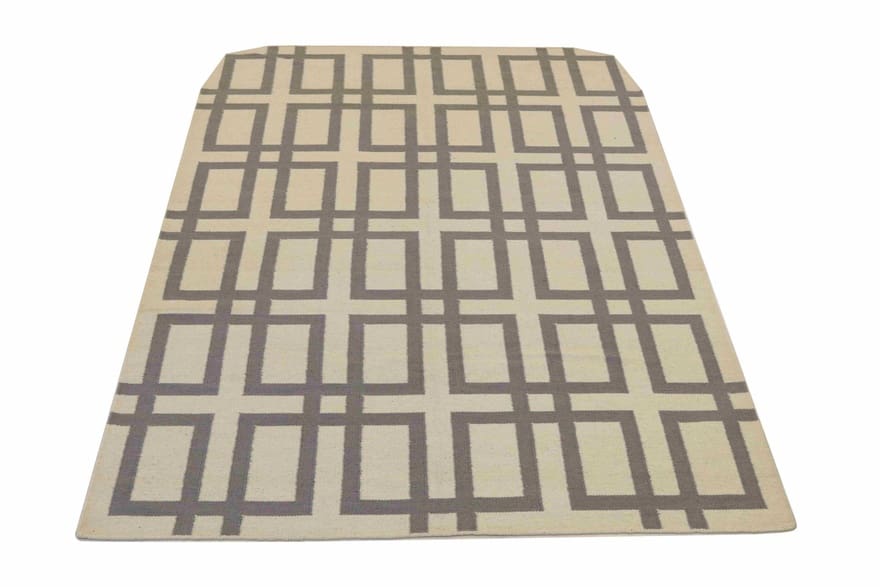 Kelim 227 × 161 cm aus Wolle, handgewebt