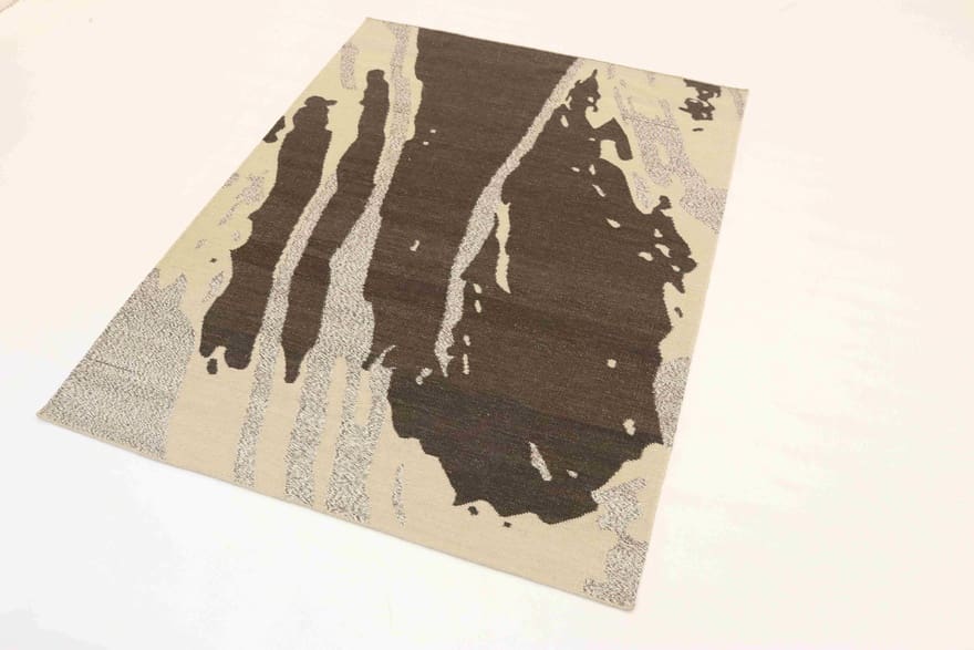 Kelim 240 × 159 cm aus Wolle, handgewebt