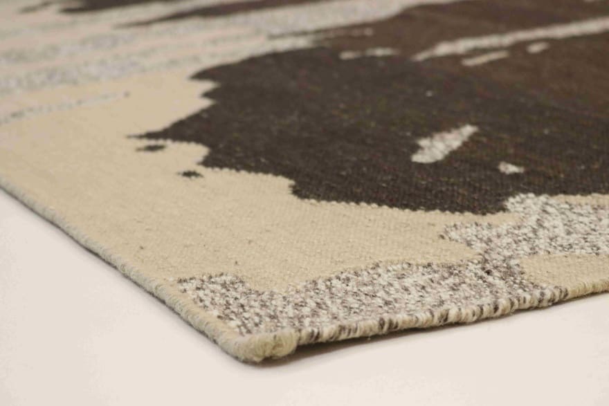 Kelim 240 × 159 cm aus Wolle, handgewebt