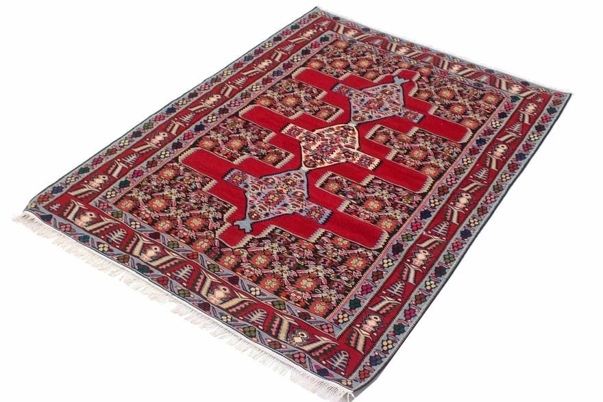 Kelim Perserteppich 168 × 125 cm aus Wolle, handgewebt