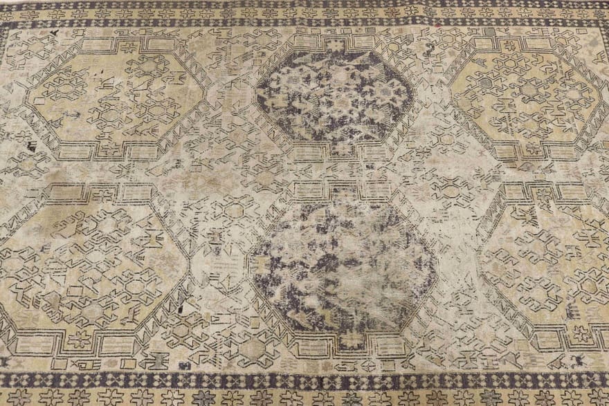 Antiker Kelim Perserteppich aus Iran, 188 × 121 cm