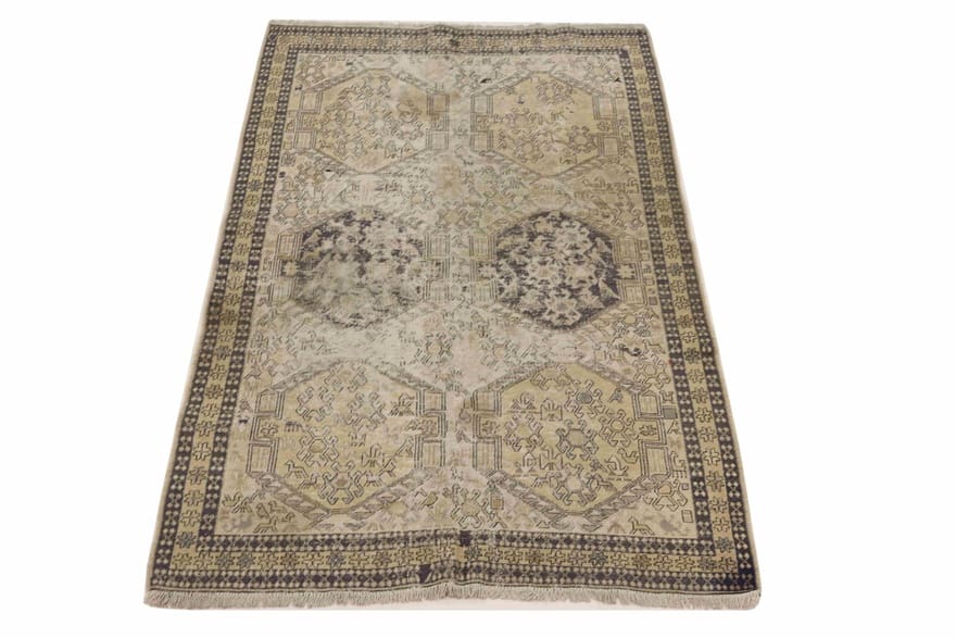 Antiker Kelim Perserteppich aus Iran, 188 × 121 cm