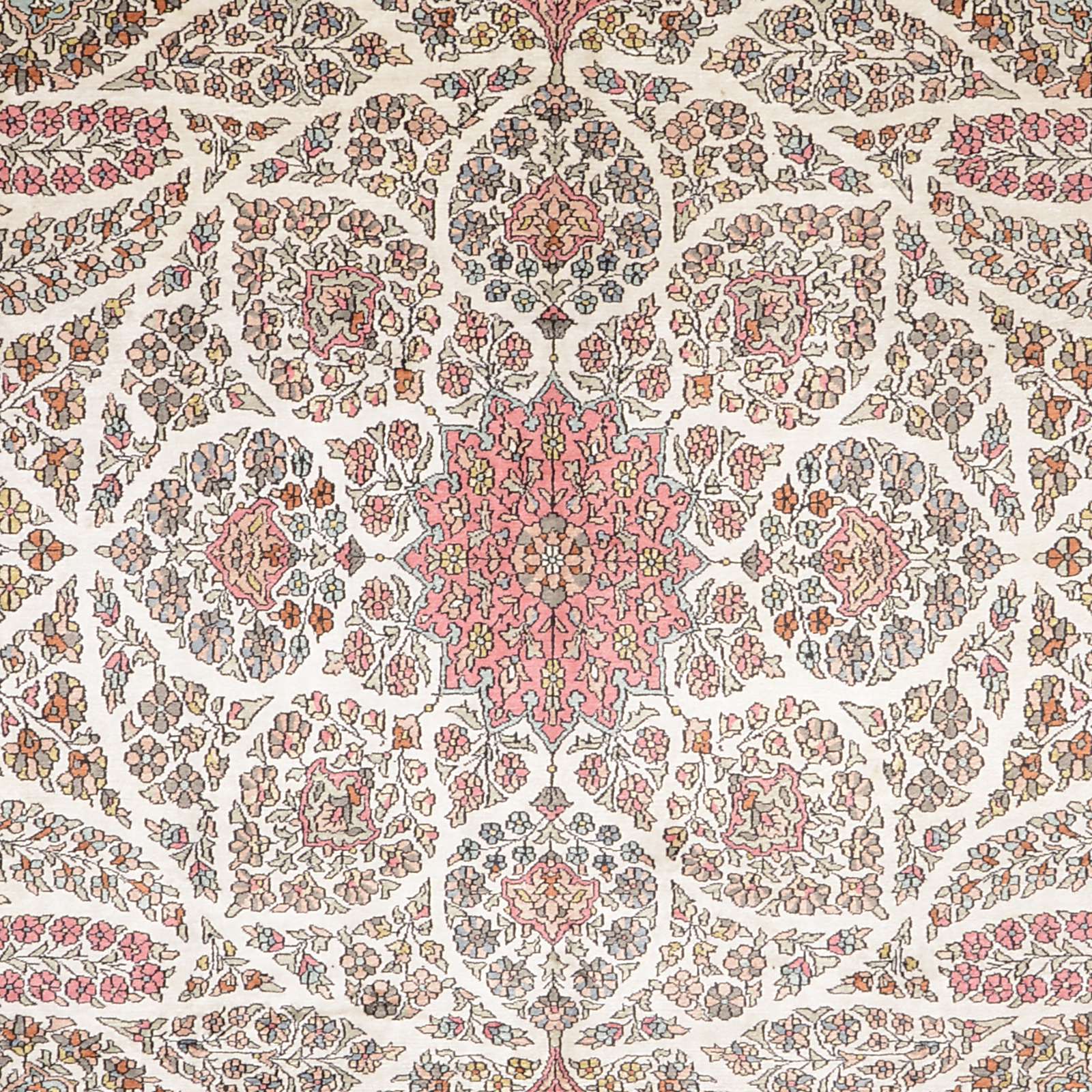 Handgeknüpfter Kashmir Orientteppich 251 × 339 cm