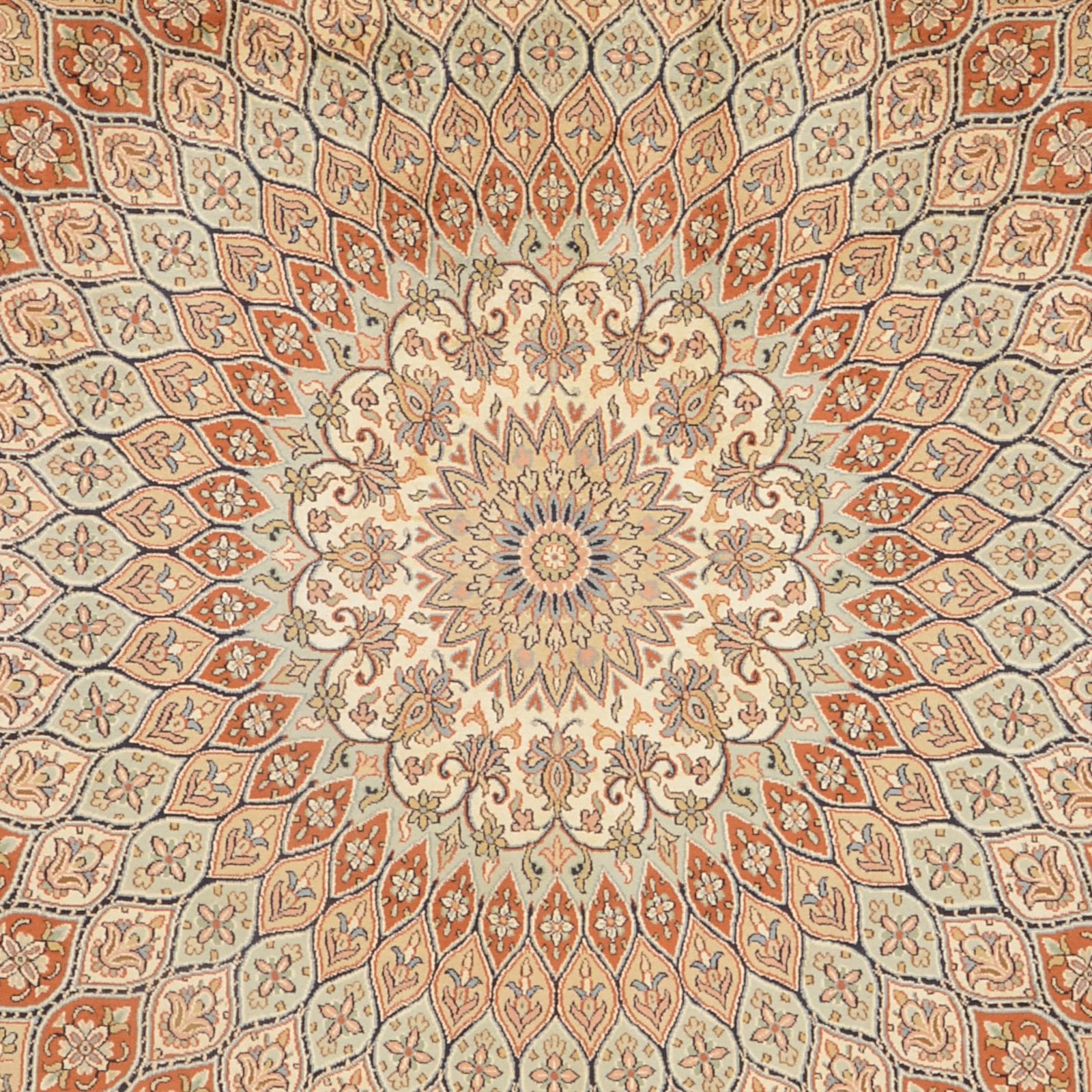 Handgeknüpfter Kashmir Orientteppich 193 × 285 cm