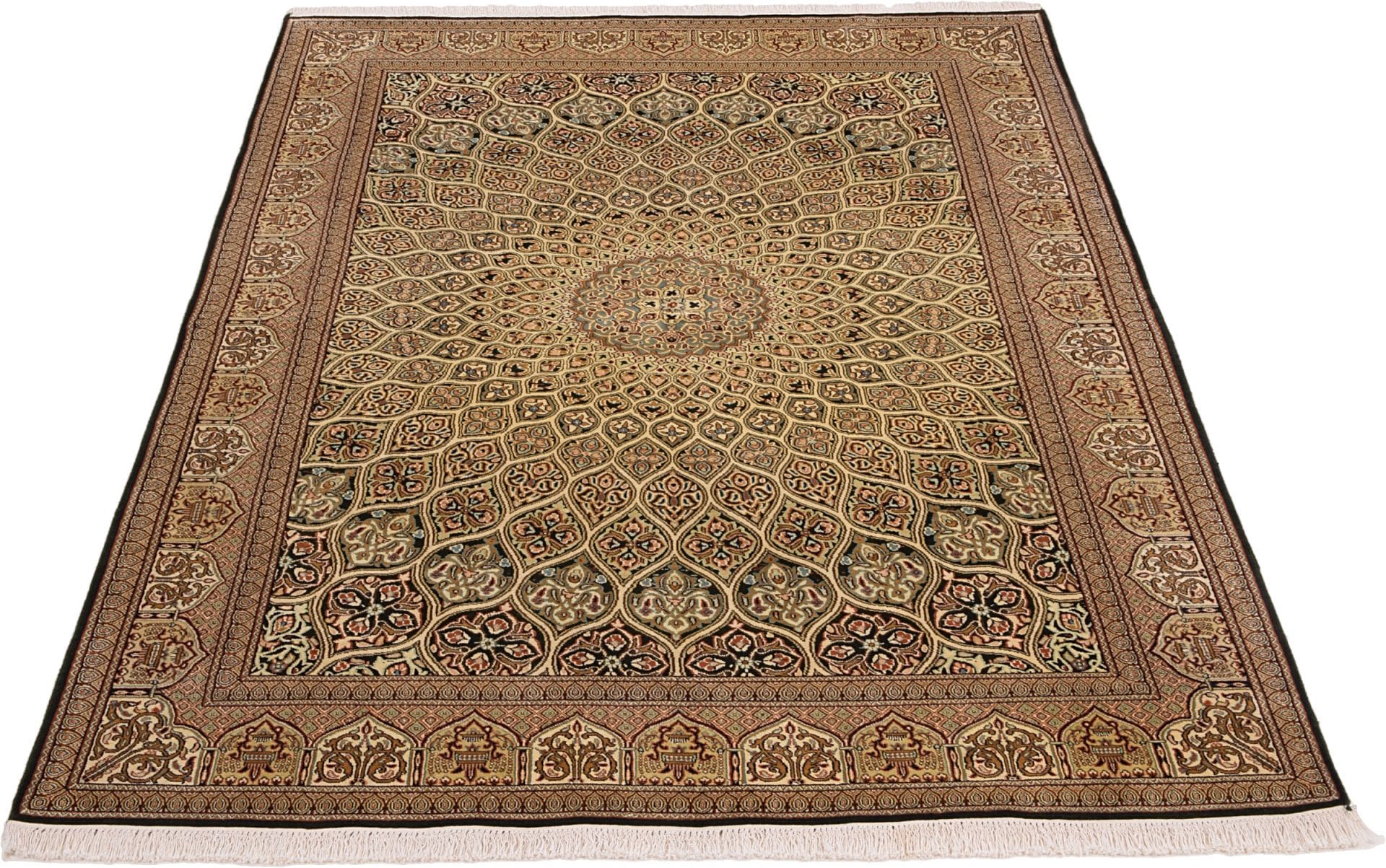 Kashmir Orientteppich aus Indien, 153 × 223 cm