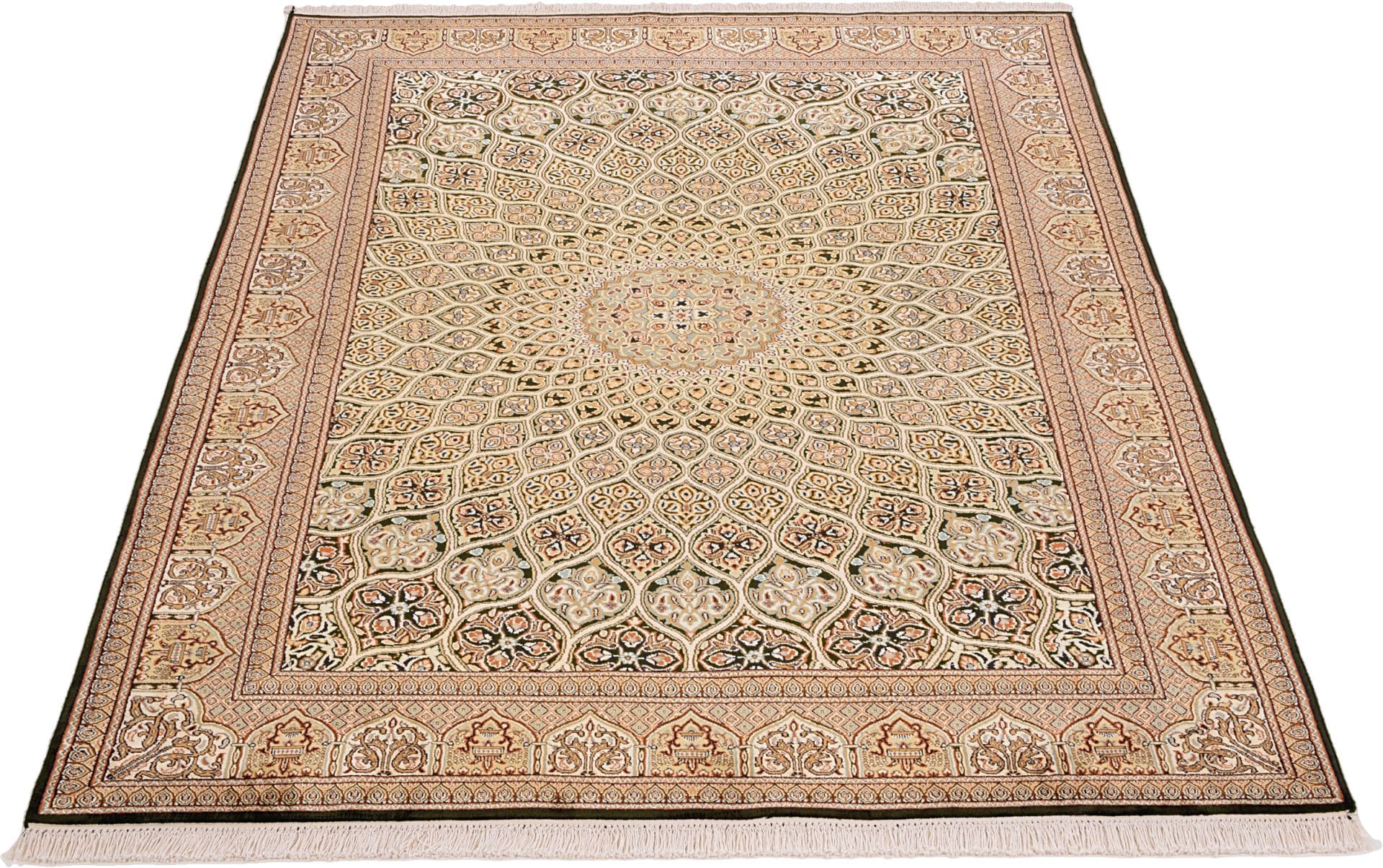 Kashmir Orientteppich aus Indien, 153 × 223 cm