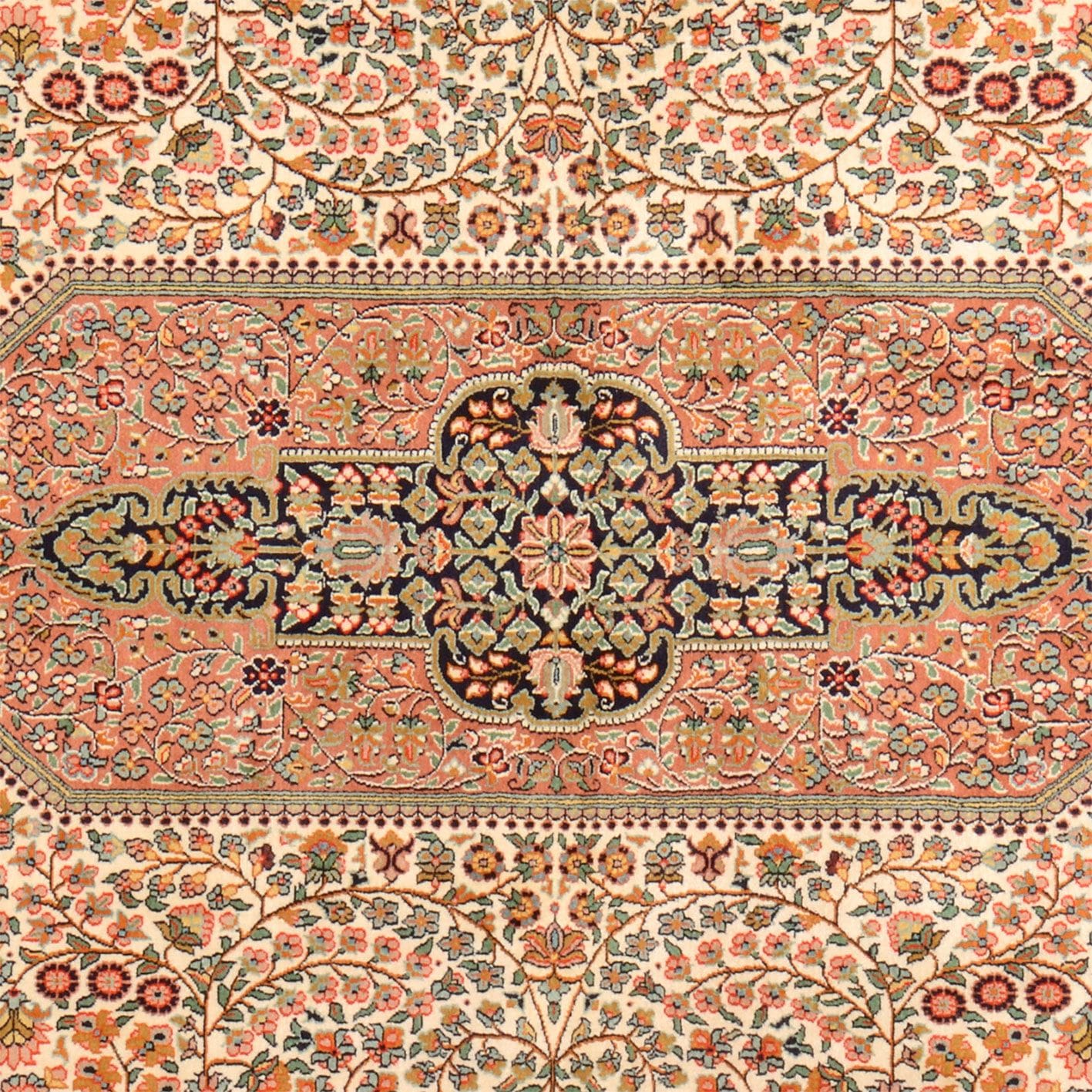 Kashmir Orientteppich aus Indien, 155 × 247 cm