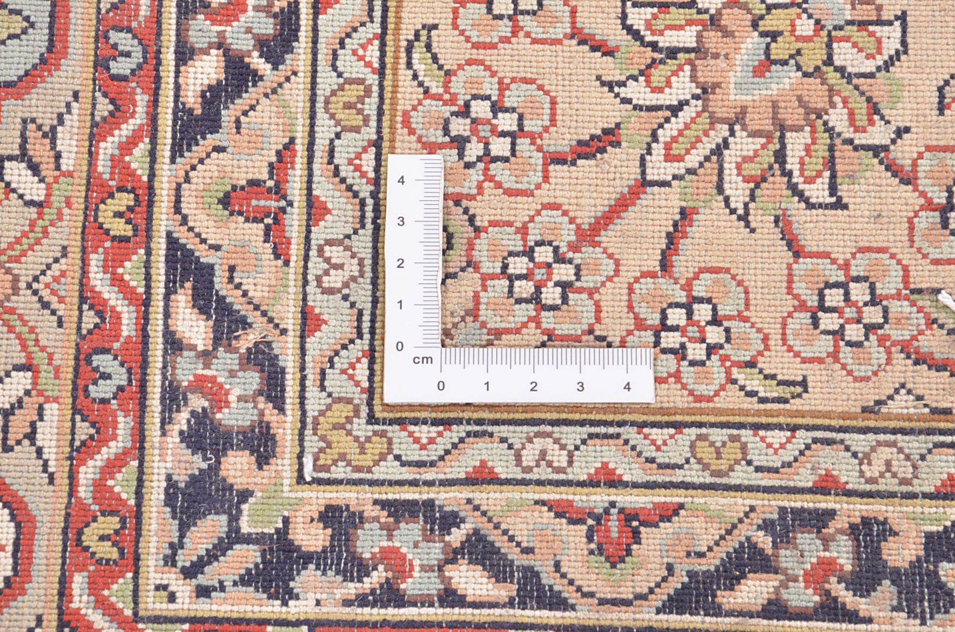 Handgeknüpfter Kashmir Orientteppich, 172 × 248 cm, Wolle & Seide
