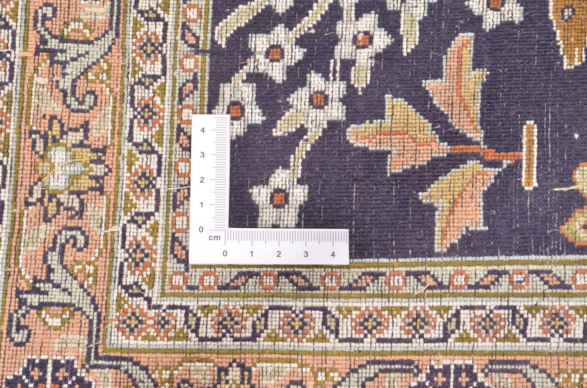 Kashmir Orientteppich aus Indien, 85 × 141 cm